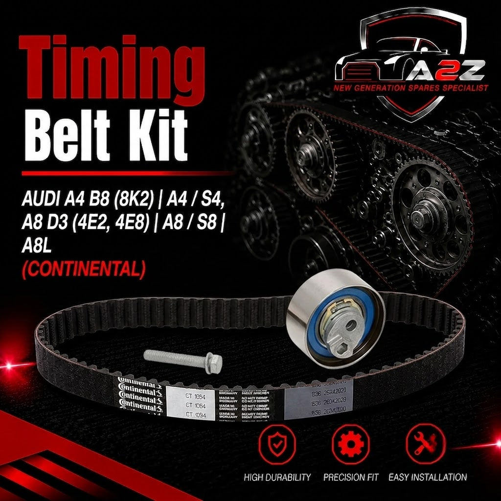Timing Belt Kit CT1094K1 059109119D 057109243M Compatible With AUDI A4 B8 (8K2) | A4 / S4, A8 D3 (4E2, 4E8) | A8 / S8 | A8L (CONTINENTAL)