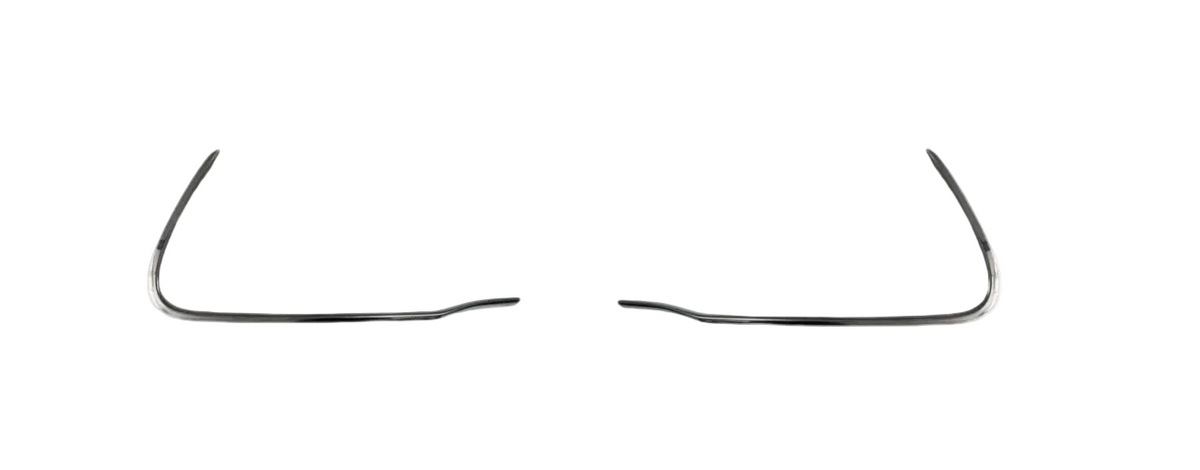 Front Bumper Chrome Left 2238851902 Right 2238852002 Compatible With Mercedes Benz W223 (2021-2025) Tag No.614