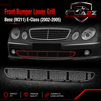 Front Bumper Lower Grill A2118850053 2118850053 Compatible With Mercedes Benz (W211) E-Class (2002-2005) Tag No.322