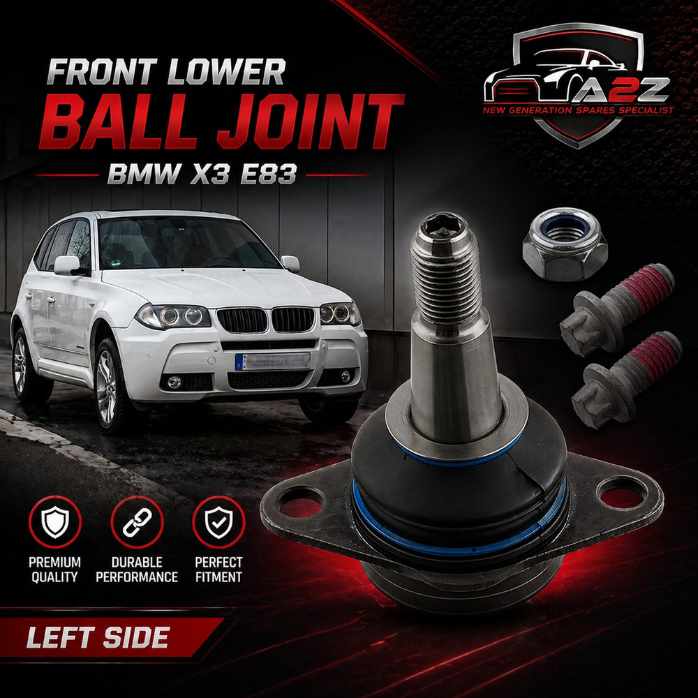 Front Lower Ball Joint  Right & Left 31103438623 Set Compatible With BMW X3 (E83)