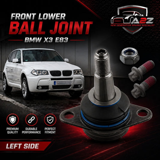 Front Lower Ball Joint  Right & Left 31103438623 Set Compatible With BMW X3 (E83)