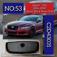 Glossy Black Show Grill C2D43031 Compatible With Jaguar XJL (2016-2019) Tag No.53