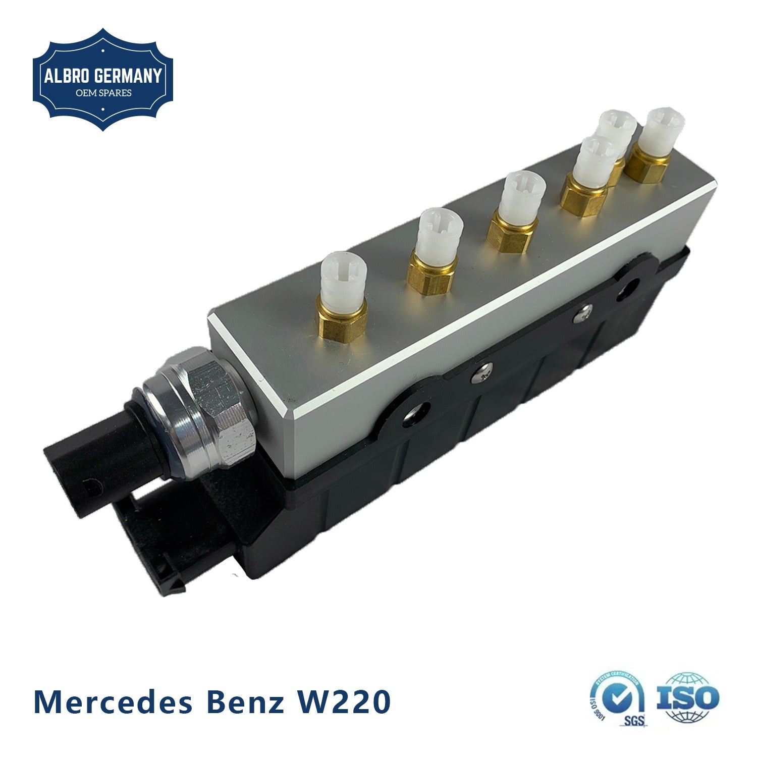Air Suspension Solenoid Valve Block 2203200258 A2203200258 Compatible With MERCEDES-BENZ S-CLASS W220