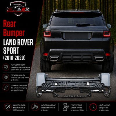 Rear Bumper LR098889 Compatible With LAND ROVER SPORT (2018-2020)