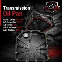 Transmission Oil Pan 28108070791 28107842385 Compatible With BMW 3 Series (F30, F80) & 3 Convertible (E93) & 5 Series  (F10) & 6 Gran Coupe (F06) & Z4 Roadster (E89) Tag 29