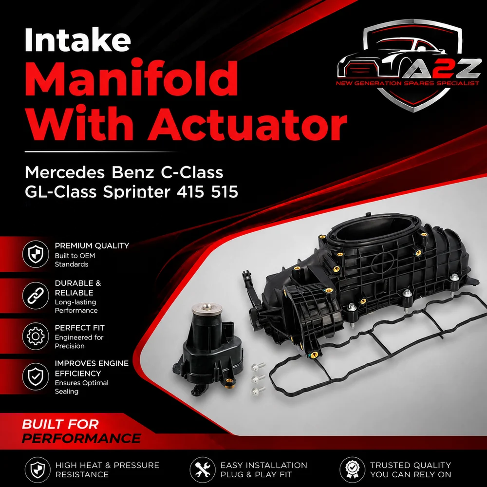 Intake Manifold A6510900037 A6510903037 With Actuator Compatible With Mercedes Benz C-Class GL-Class Sprinter 415 515