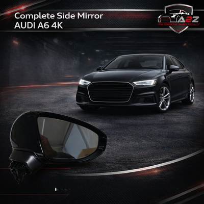 Mirror Assembly Electric Folding/Turn Signal Complete Door wing Mirror Left Side (8 Pin) & Right Side (12 Pin) Compatible With AUDI A6 4K Tag-SMA-180