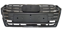 S5 Matt Grey Upgrade Show Grill Compatible With Audi = A5 (2017-19) Tag No.201