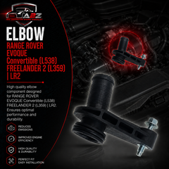 ELBOW LR006653 Compatible With RANGE ROVER EVOQUE Convertible (L538)  FREELANDER 2 (L359) | LR2 Tag No.158