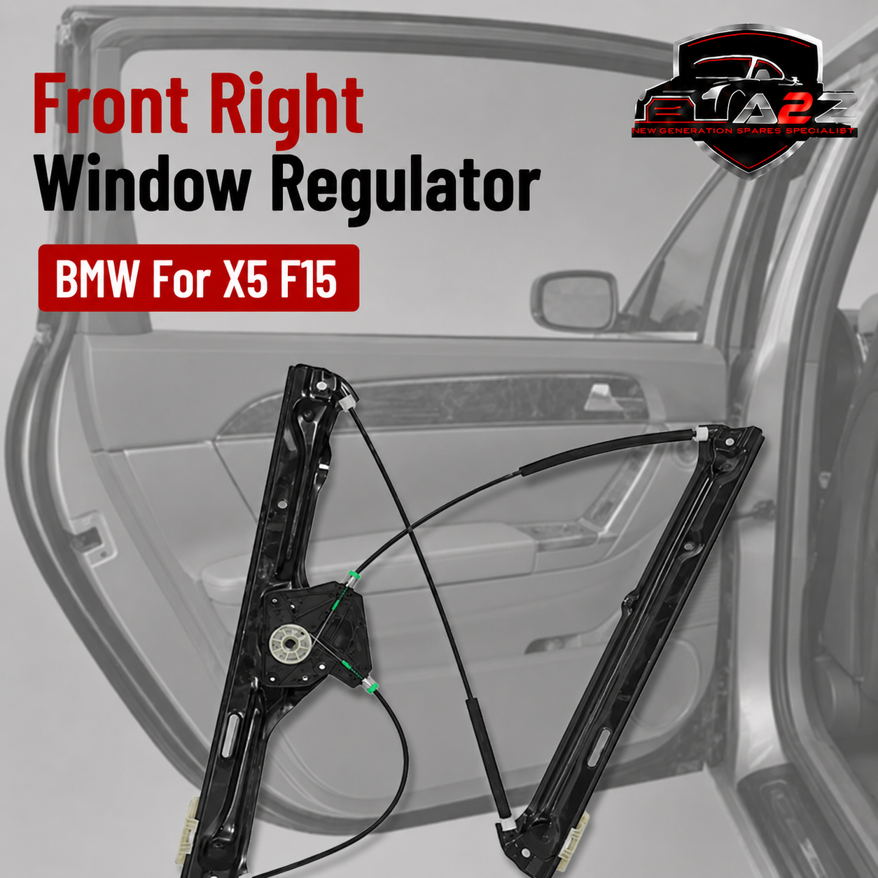 Front Right Window Regulator 51337286484 Compatible With BMW For X5 F15