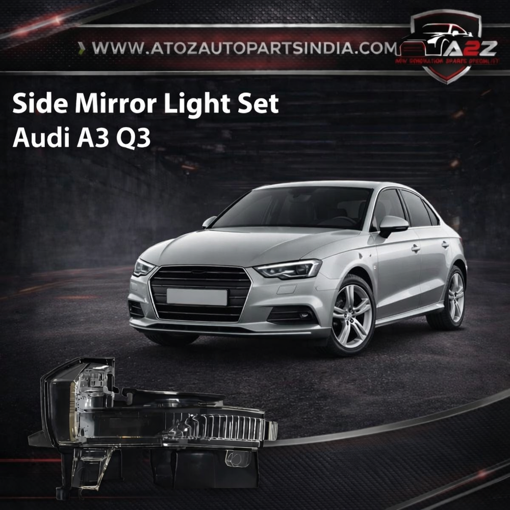 Side Mirror Light Set Left 81A949101 & Right 81A949102 Compatible With Audi A3, Q3 Tag No.157