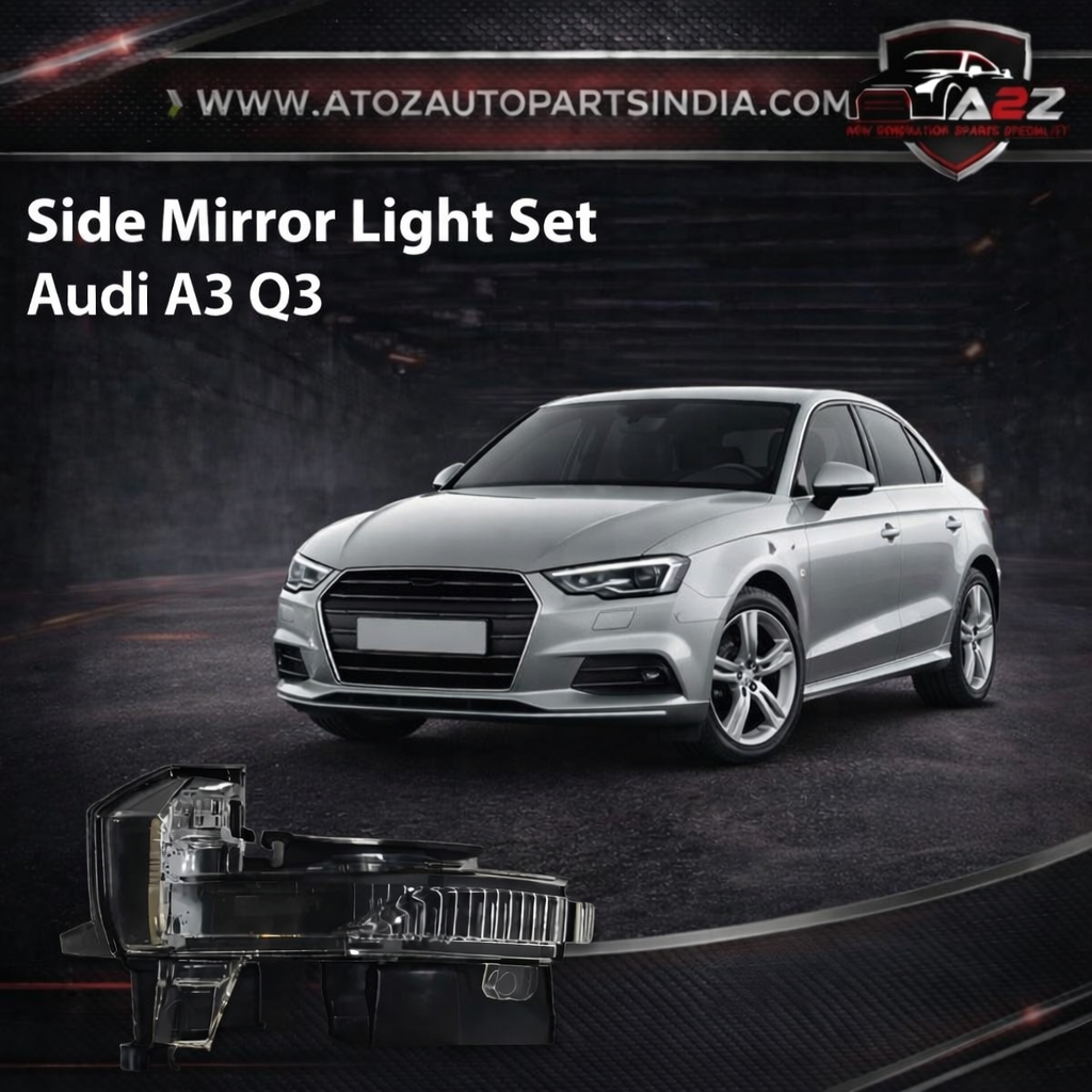 Side Mirror Light Set Left 81A949101 & Right 81A949102 Compatible With Audi A3, Q3 Tag No.157