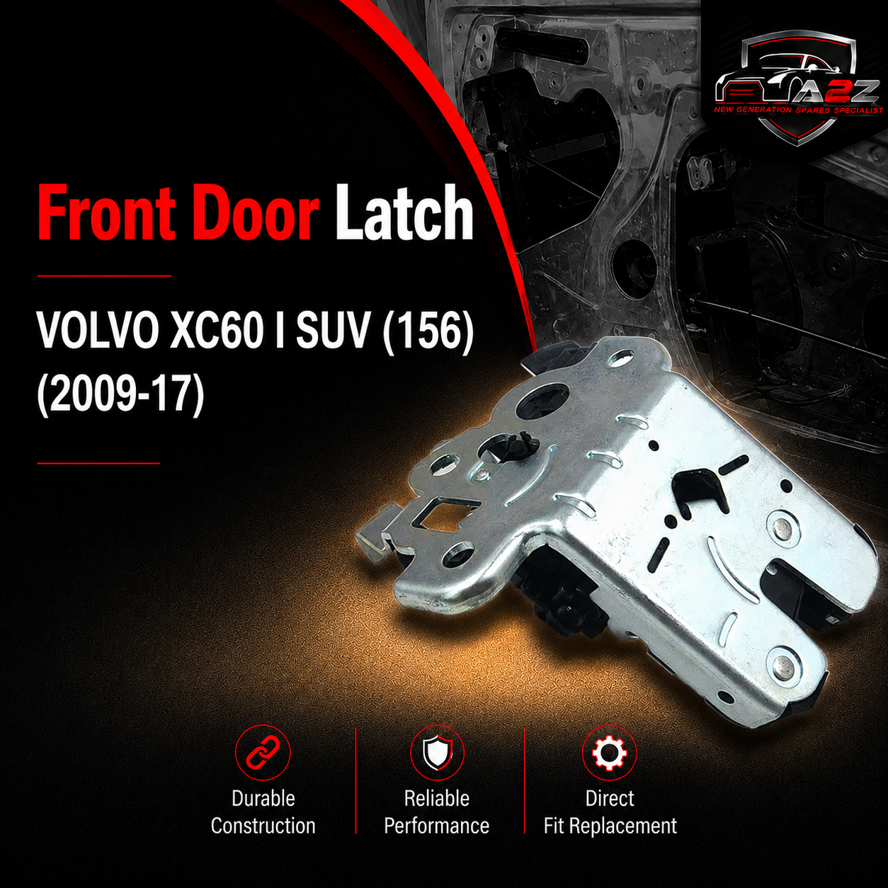 Front Door Latch 31440492  Compatible With VOLVO XC60 I SUV (156) (2009-17)