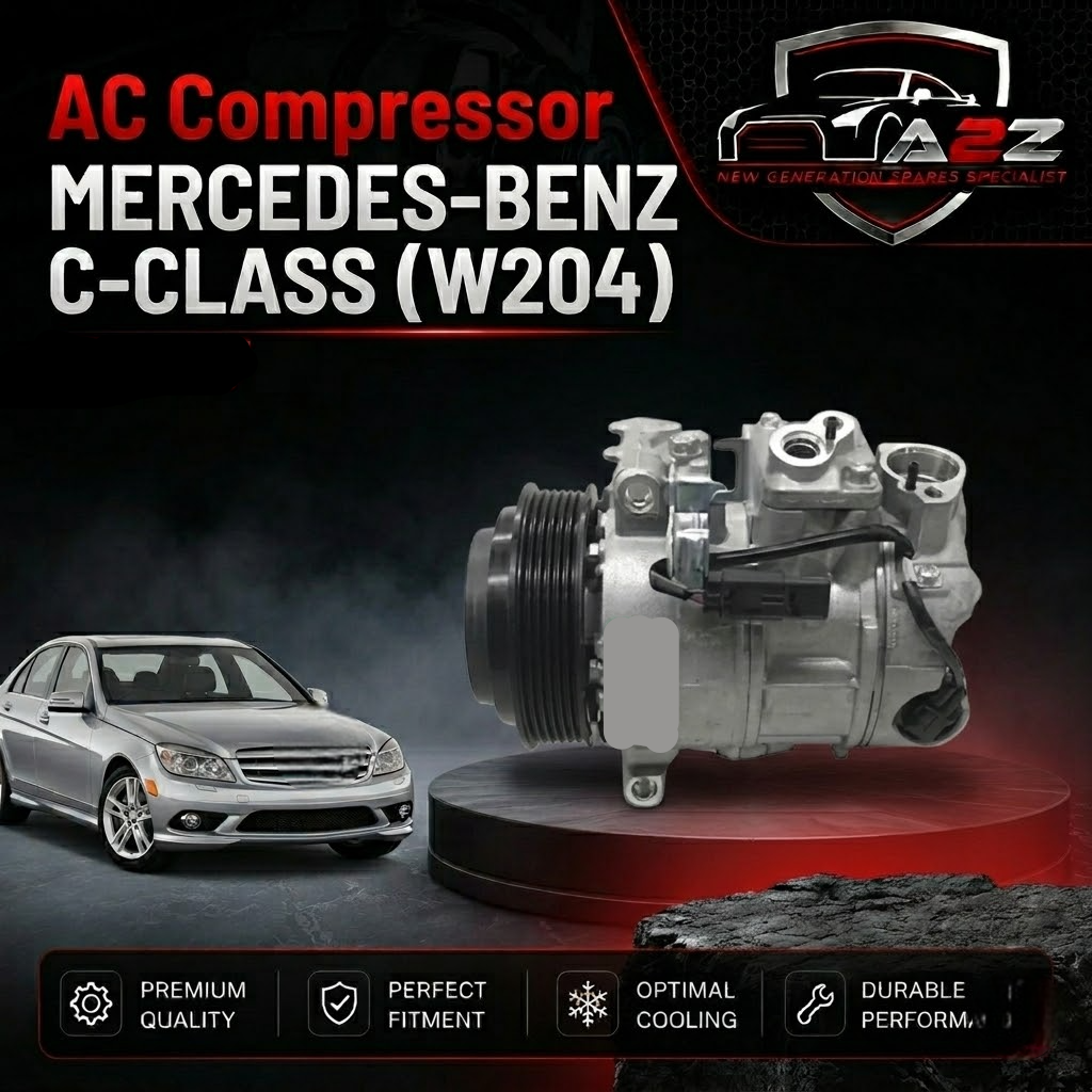 AC Compressor A0008307300 A0022303111 A0022305011 A0022307311 Compatible With MERCEDES-BENZ C-CLASS (W204) & CLS (C218) & E-CLASS (W212)
