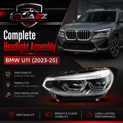 Complete headlight Set Left 36115A64433 & Right 36115A64434 Compatible With BMW U11