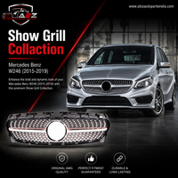 Show Grill Collaction  Compatible With  Mercedes Benz B-Class W246 (2015-19) Tag ΝΟ:91 Το ΝΟ:94