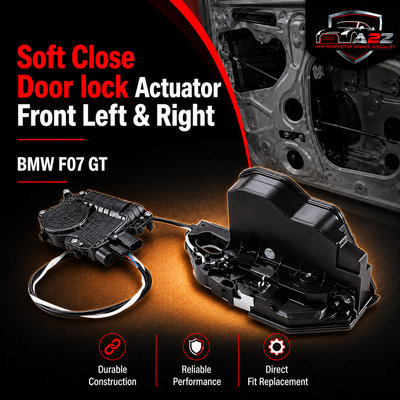 Soft Close Door lock Actuator Front Left 51217148475, Front Right 51217149436 Compatible With BMW F07 GT