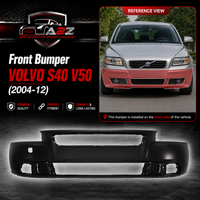 Front Bumper 39886257 Compatible With VOLVO S40 V50 (2004-12)