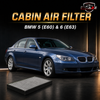 Cabin Air Filters 64316935823 & E2963LC & LA197 64316935823 64319171858 64319174371 Compatible With BMW 5 (E60) & 6 (E63) Tag No.9