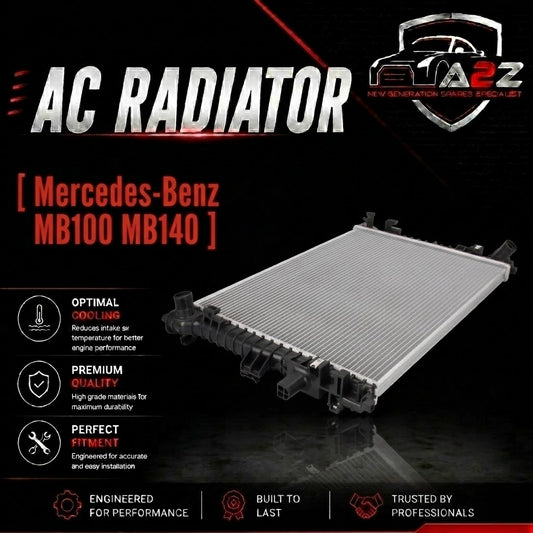 Ac Radiator 6615003902 Compatible With Mercedes-Benz MB100 MB140