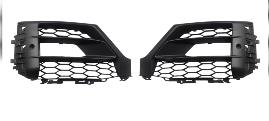Fog Lamp Cover Set Left 81A807681LRU6 & Right 81A807682LRU6 Compatible With Audi Q2 (2016-20) Tag No.181