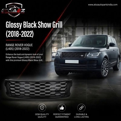 Glossy Black Show Grill LR098080 Compatible With RANGE ROVER VOGUE (L405) (2018-2022) Tag No.29