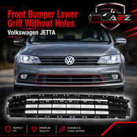 Front Bumper Lower Grill Without Holes 5C6853671P Compatible With Volkswagen  For JETTA Tag No.168