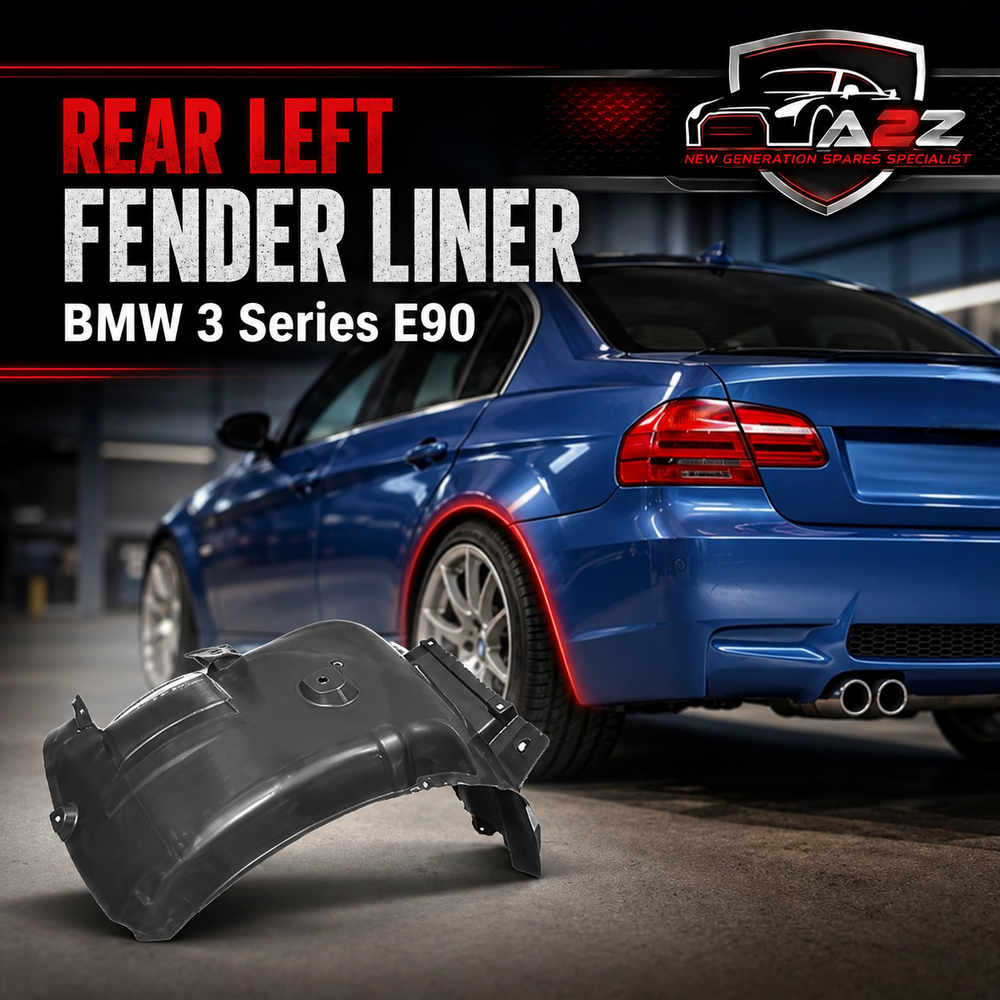 Rear Left Fender Liner 51717059377 Compatible With BMW 3 Series E90 Tag-FE-04