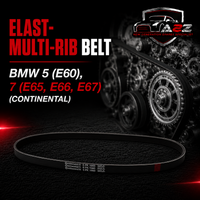 Elast Multi Rib Belt 4PK850 ELAST 11287631826 Compatible With BMW 5 (E60), 7 (E65, E66, E67) (CONTINENTAL)