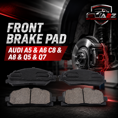 Front Brake Pad 4M0698151AA 2586101 P85165 Compatible With AUDI A5 & A6 C8 & A8 & Q5 & Q7