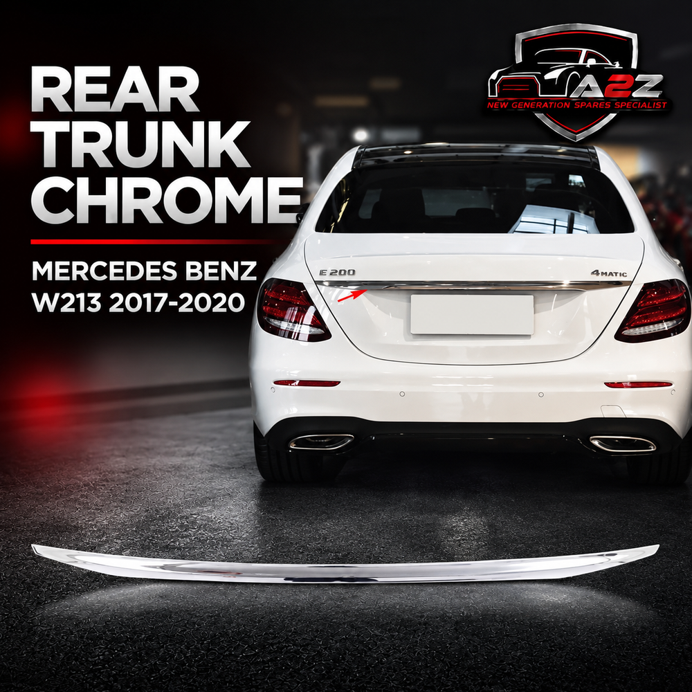 Rear Trunk Chrome 2137570000 Compatible With MERCEDES BENZ E-CLASS W213  2017-2020 Tag No.146
