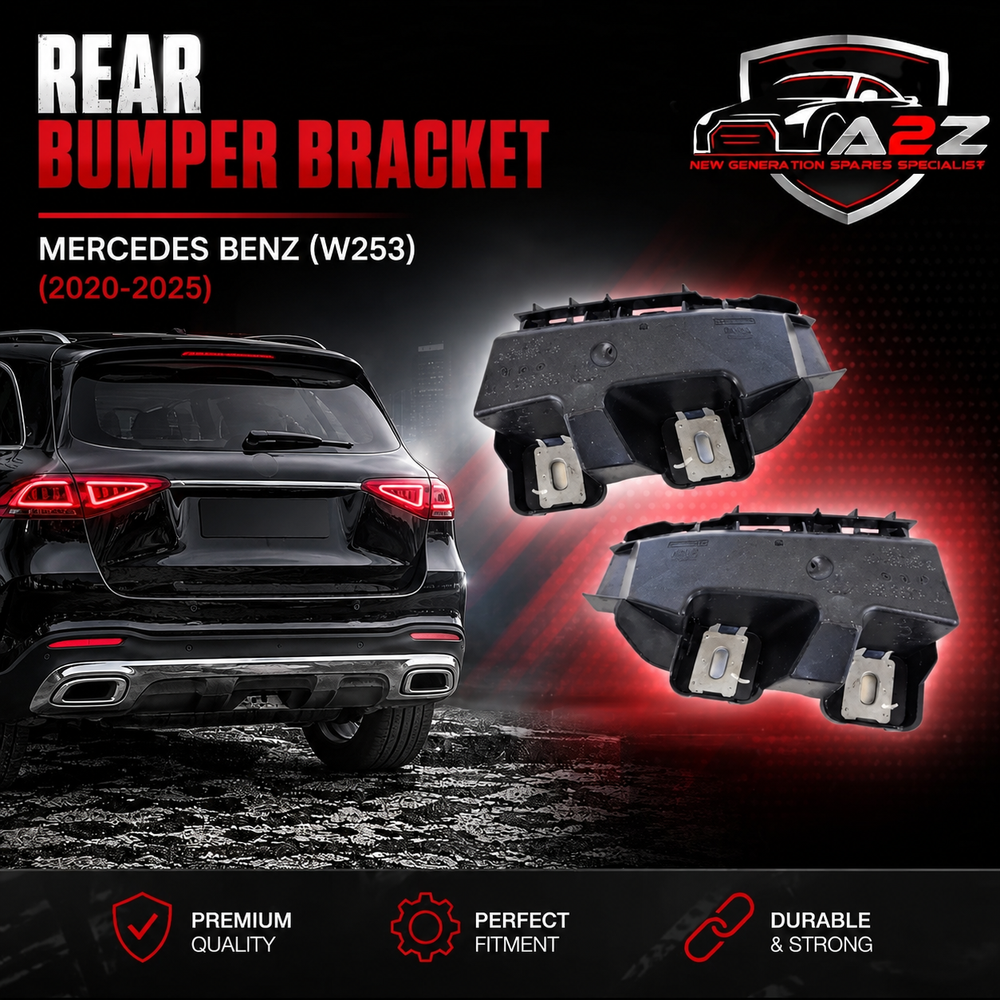 Rear Bumper Bracket Left 2538800903 & Right 2538801003 Compatible With Mercedes Benz (W253) GLC-Class (2016-2022) Tag No.997