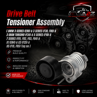 Belt Tensioner With Pulley 11287549873 V204194 Compatible with BMW 3 Series (E90) & 3 Series (F30, F80) & 3 Gran Turismo (F34) &  5 Series (F10) & 7 Series (F01, F02, F03, F04) &X1 (E84) & X3 (F25) & X5 (F15, F85) Tag no : 14