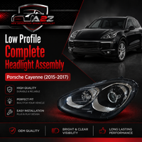 Low Profile Complete Headlight Assembly Left 95863117530 & Right 95863117630 Compatible With Porsche Cayenne (2015-2017) Tag No.252