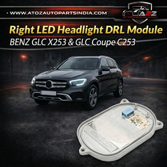 Right LED Headlight DRL Module Control Unit A2539068200 2539068200 Compatible With MERCEDES-BENZ GLC X253 & GLC Coupe C253 Tag-BL-204