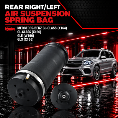 Rear Right/Left Air Suspension Spring Bag 1643200825 1643200925 1643201025 1663200325 1663200625 Compatible With MERCEDES-BENZ GL-CLASS (X164) & GL-CLASS (X166) & GLE (W166) & GLS (X166)