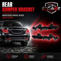 Rear Bumper Bracket Left 2058800503 & Right 2058800603 Compatible With Mercedes Benz (W205) C-Class (2015-2018) Tag No.800B