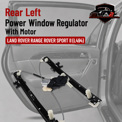 Rear Left Power Window Regulator With Motor LR078871 Compatible with LAND ROVER RANGE ROVER SPORT II (L494)