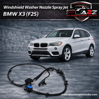 Windshield Washer Nozzle 61667289921 61664849703 61667213281 Compatible With  BMW X3 (F25)