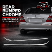 Rear Bumper Chrome Left  2118852721 & Right 2118852821 Compatible With MERCEDES BENZ E-CLASS W211 (2007-2009) Tag No.141