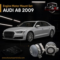 Engine Motor Mount Set Compatible With AUDI A8 2009 Engine Motor Mount Bracket Left 4E0199381FH & Right 4E0199381FJ