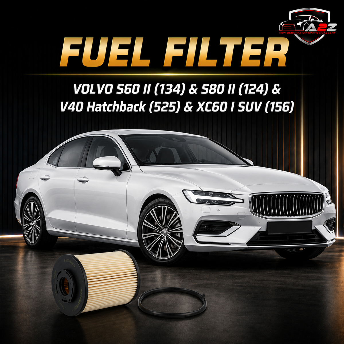Fuel FILTERS E100KP D182 & E100KP01 D182 & 31273979 & KX393D 30681552 30794824 31273979 31336192 31342920 Compatible With  VOLVO S60 II (134) & S80 II (124) & V40 Hatchback (525) & XC60 I SUV (156) Tag : 164