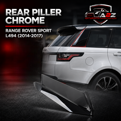 Rear Piller Chrome Right LR102622 & Left LR102623 Compatible With Land Rover Range Rover Sport - L494 (2014-2017) Tag No.15