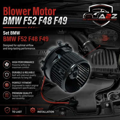 Blower Motor 64119297752 Compatible With BMW F52 F48 F49