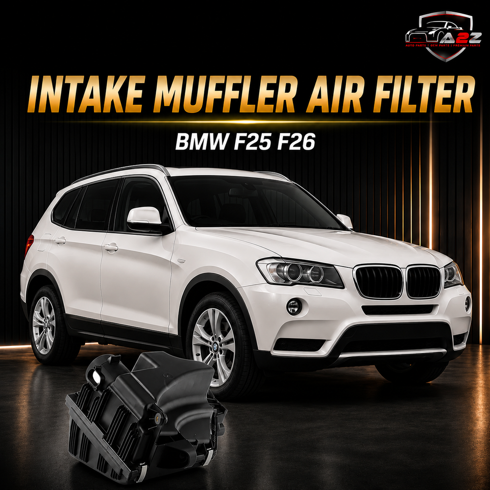 Intake Muffler Air Filter Case 13717616932 Compatible With BMW F25 F26