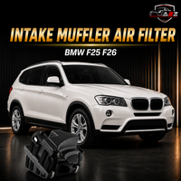 Intake Muffler Air Filter Case 13717616932 Compatible With BMW F25 F26