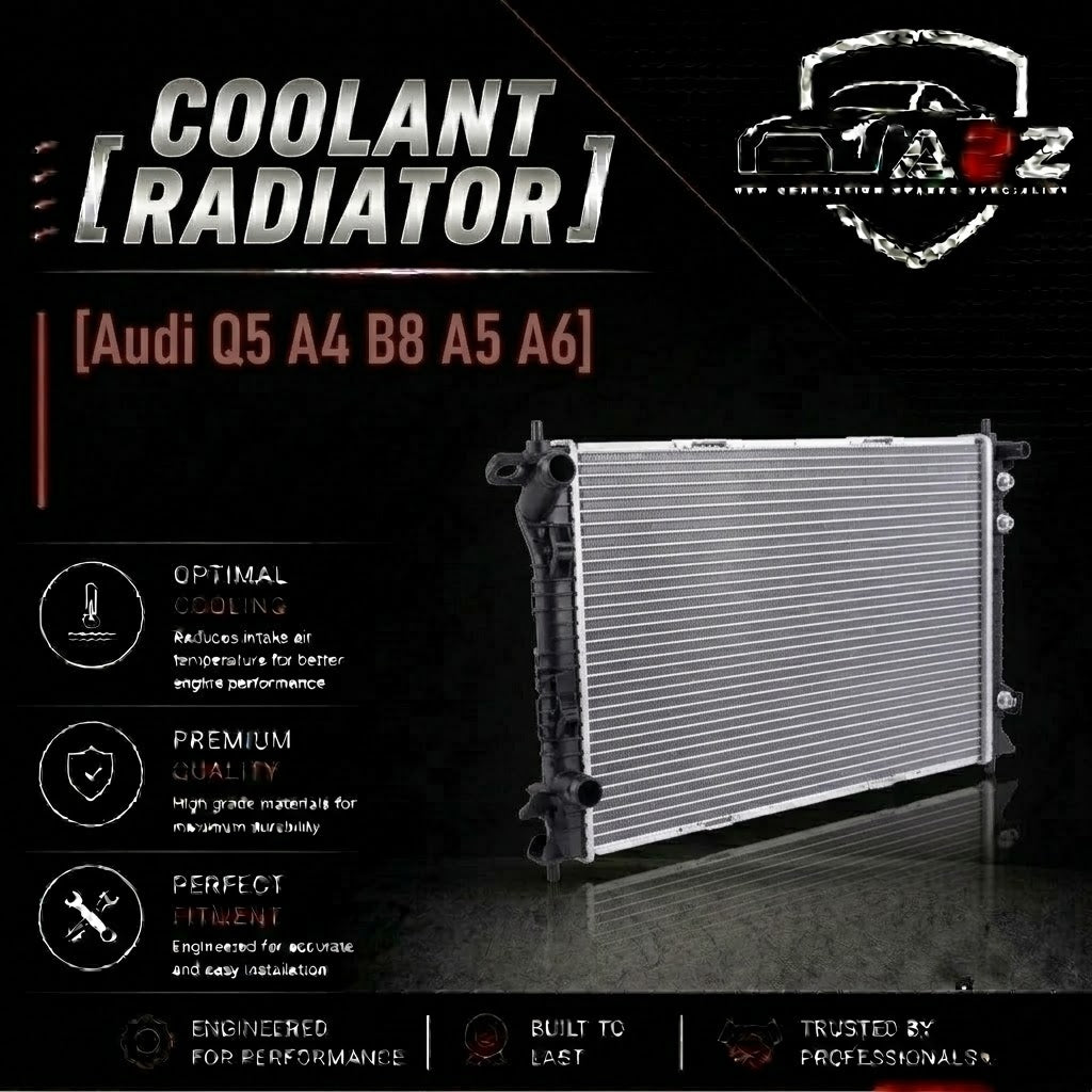 Coolant Radiator 8K0121251AK Compatible With Audi Q5 A4 B8 A5 A6
