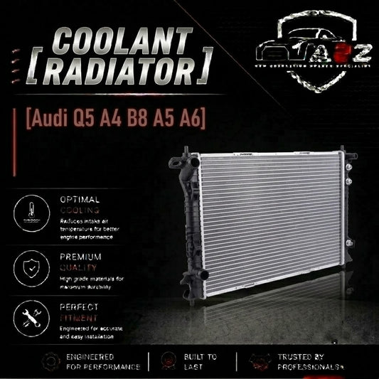 Coolant Radiator 8K0121251AK Compatible With Audi Q5 A4 B8 A5 A6