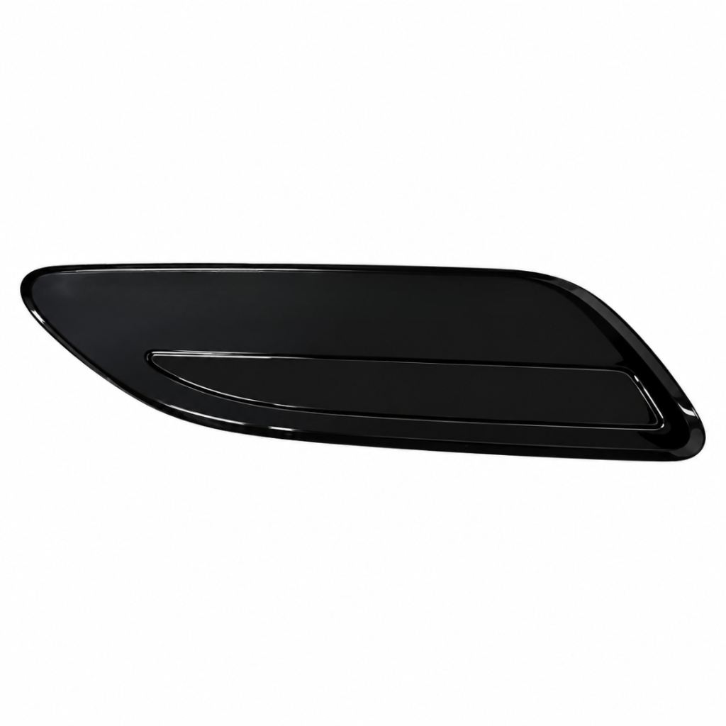Glossy Black Bonnet Hood Grills Right LR116890 & Left LR116891 Compatible With Land Rover Range Rover Velar - L560 (2017-2024)