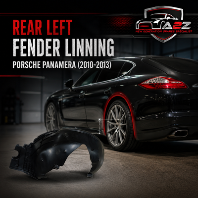 Rear Left Fender Linning 97050412502 Compatible With Porsche Panamera (2010-2013) Tag No.107